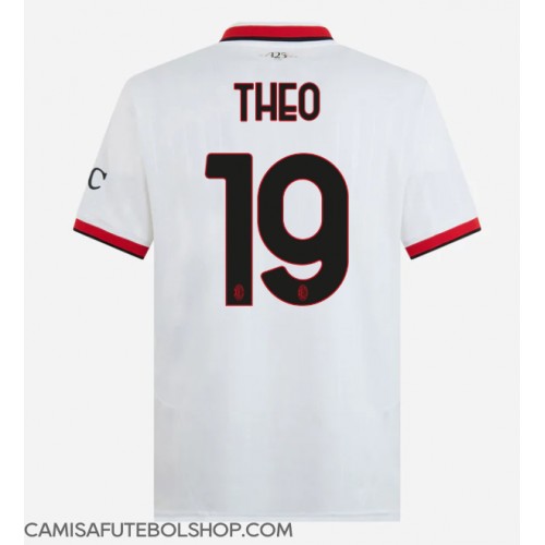 Camisa de time de futebol AC Milan Theo Hernandez #19 Replicas 2º Equipamento 2024-25 Manga Curta